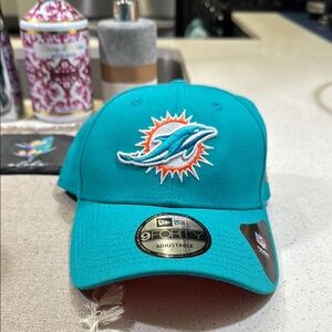 New Era Teal Miami Dolphins 9FORTY Cap